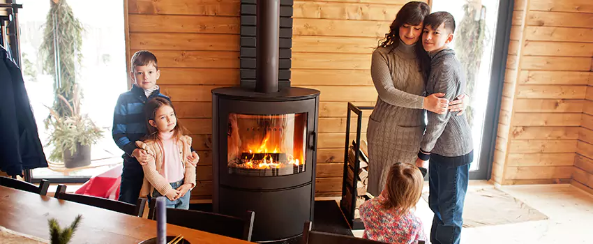 Morso Cast Iron Fireplace Insert Installation in Mill Creek East, Washington