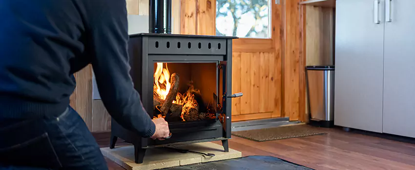 Open Hearth Wood Fireplace Installation in Mill Creek East, WA