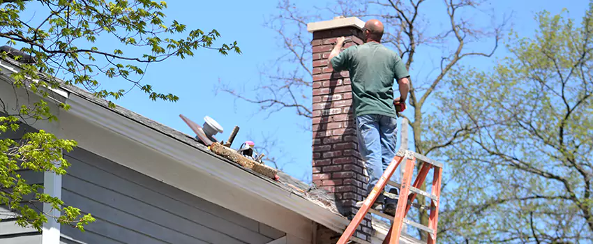 Vinyl and PVC Chimney Flashing Installation in Mill Creek East, WA