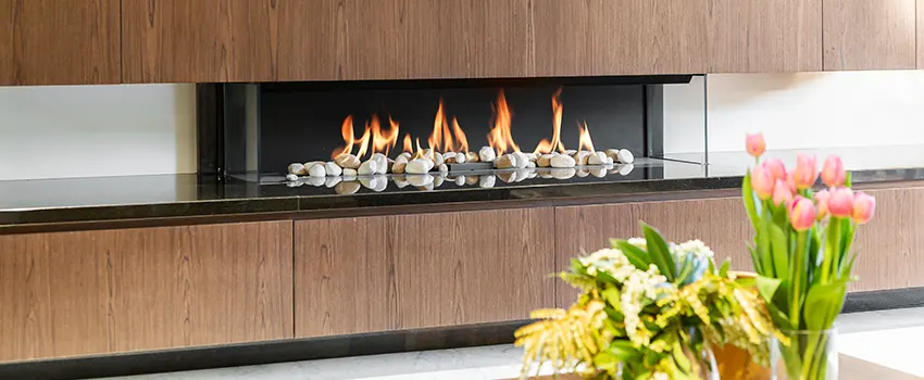 Double-height Fireplace Design Refurbishment in Mill Creek East, Washington