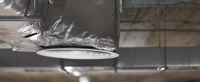 Signs of Dust Accumulation in Vents in Mill Creek East, WA